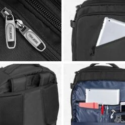 TRVLMORE Reistas - Rugzak - Handbagage Weekendtas - Backpack - Waterafstotend - 40L - Zwart 25 TRVLMORE Reistas - Rugzak - Handbagage Weekendtas - Backpack - Waterafstotend - 40L - Zwart -Reis Opberg Artikelen 1200x1200 2234