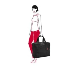 Reisenthel Mini Maxi Touringbag Reistas - Opvouwbaar - 40L - Zwart -Reis Opberg Artikelen 1200x1200 2302