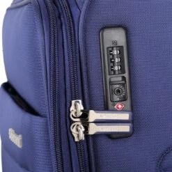 Decent D-Upright Medium Koffer - 66 Cm Expandable - TSA Slot - Donkerblauw -Reis Opberg Artikelen 1200x1200 240