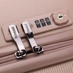 Decent Tranporto-One Reiskoffer 66 Cm - Zalmroze -Reis Opberg Artikelen 1200x1200 243