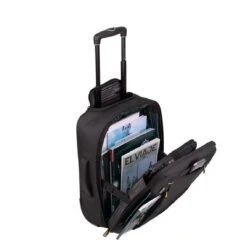 Gabol - Piloto Roma - Handbagage Laptop Rugzaktrolley - Zwart -Reis Opberg Artikelen 1200x1200 244