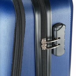 Princess Traveller Sydney - Handbagagekoffer - Laptop Vak - Blauw - S - 55cm -Reis Opberg Artikelen 1200x1200 305