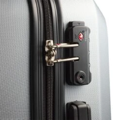 Swiss - Lausanne - Handbagage Koffer - 4 Wielen - TSA-Cijferslot - Zilver -Reis Opberg Artikelen 1200x1200 332