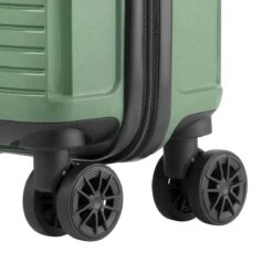 CarryOn Transport Handbagagekoffer - USB Handbagage 55cm - OKOBAN - Dubbele Wielen - Olijf -Reis Opberg Artikelen 1200x1200 393