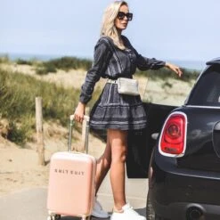 SUITSUIT - Fabulous Fifties - Papaya Peach - Handbagage (55 Cm) -Reis Opberg Artikelen 1200x1200 452