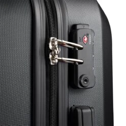 Swiss - Lausanne Handbagage Koffer 55x40x25 Cm - 4 Wielen - TSA-cijferslot - Zwart -Reis Opberg Artikelen 1200x1200 502