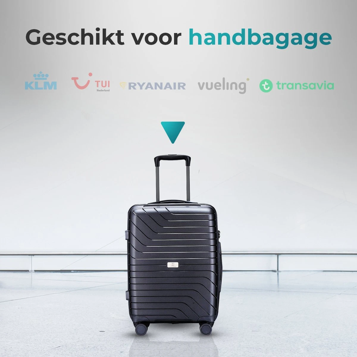 Legage Koffer Handbagage - Reiskoffer - Trolley - Inclusief Uitzetlaag - Inclusief TSA Slot - Zwart - Maat S - 20 Inch 4 Legage Koffer Handbagage - Reiskoffer - Trolley - Inclusief Uitzetlaag - Inclusief TSA Slot - Zwart - Maat S - 20 Inch - Afbeelding 2