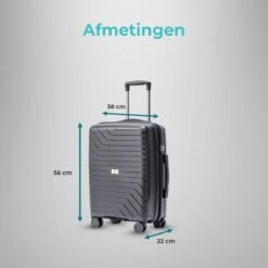 Legage Koffer Handbagage - Reiskoffer - Trolley - Inclusief Uitzetlaag - Inclusief TSA Slot - Zwart - Maat S - 20 Inch 13 Legage Koffer Handbagage - Reiskoffer - Trolley - Inclusief Uitzetlaag - Inclusief TSA Slot - Zwart - Maat S - 20 Inch -Reis Opberg Artikelen 1200x1200 504