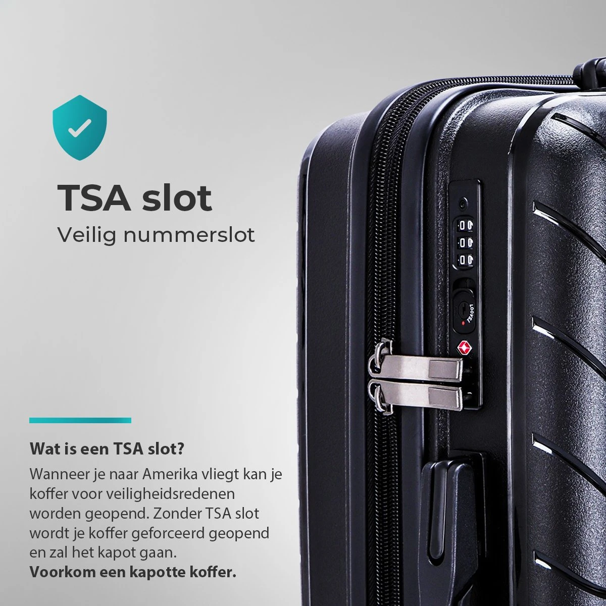 Legage Koffer Handbagage - Reiskoffer - Trolley - Inclusief Uitzetlaag - Inclusief TSA Slot - Zwart - Maat S - 20 Inch 7 Legage Koffer Handbagage - Reiskoffer - Trolley - Inclusief Uitzetlaag - Inclusief TSA Slot - Zwart - Maat S - 20 Inch - Afbeelding 5