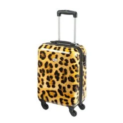 Princess Traveller Animal Print - Handbagagekoffer - Leopard - Small - 55cm -Reis Opberg Artikelen 1200x1200 556