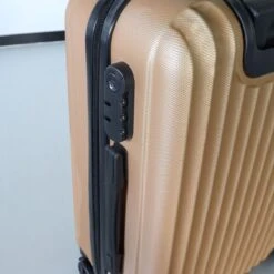 Handbagage Koffer 55cm Goud 4 Wielen Trolley Met Pin -Reis Opberg Artikelen 1200x1200 579