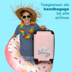 NoBoringSuitcases.com® Kinderkoffer - Trolley Kinderen - Varken - Roze - Skateboard - Kinderen - Meisje - Koffer Dieren - Past Binnen 55x40x20 Cm En 55x35x25 Cm - Reiskoffer Met Wielen 14 NoBoringSuitcases.com® Kinderkoffer - Trolley Kinderen - Varken - Roze - Skateboard - Kinderen - Meisje - Koffer Dieren - Past Binnen 55x40x20 Cm En 55x35x25 Cm - Reiskoffer Met Wielen -Reis Opberg Artikelen 1200x1200 639