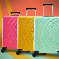 CabinMax Velocity Handbagage Koffer - Uitbreidbaar Trolley 44L - Harde Reiskoffer - 55x40x20/25 Cm - Lichtgewicht - Groot Capaciteit - Zwart -Reis Opberg Artikelen 1200x1200 776