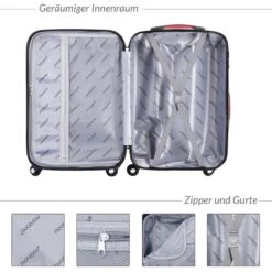 Monzana Hard Case Koffer Baseline L Zwart -Reis Opberg Artikelen 1200x1200 780