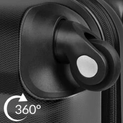 Monzana Hard Case Koffer Baseline L Zwart -Reis Opberg Artikelen 1200x1200 781