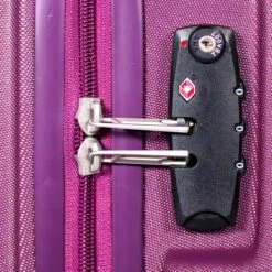©TROLLEYZ - Ibiza No.3 - Reiskoffer 69cm Met TSA Slot - Dubbele Wielen - 360° Spinners - 100% ABS - Reiskoffer In Dazzling Purple -Reis Opberg Artikelen 1200x1200 868