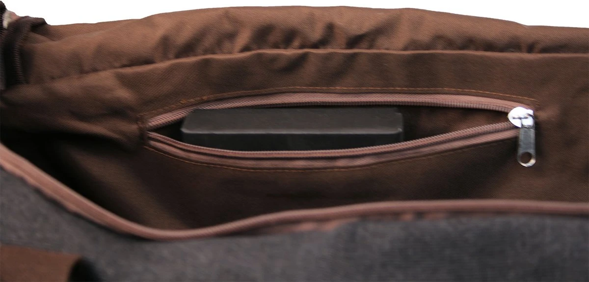 Yakfield - Reistas - Dames En Heren - Combinatiedeal - Weekendtas Zwart Antraciet Grijs - Toilettas Bruin - Compact - Canvas - Vintage 10 Yakfield - Reistas - Dames En Heren - Combinatiedeal - Weekendtas Zwart Antraciet Grijs - Toilettas Bruin - Compact - Canvas - Vintage - Afbeelding 8