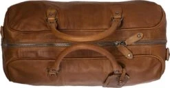 Chesterfield Leren Reistas / Weekendtas William - 40 Liter - Cognac -Reis Opberg Artikelen 1200x623