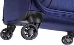 Decent D-Upright Medium Koffer - 66 Cm Expandable - TSA Slot - Donkerblauw -Reis Opberg Artikelen 1200x723