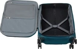 Samsonite Reiskoffer Met Laptopvak - Respark Spinner 55/20 Strict (Handbagage) Grey Print -Reis Opberg Artikelen 1200x769