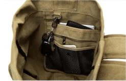 CANVAS Heavy Duty Ghurka Army Reistas RUGZAK 35 Liter! Zwart -Reis Opberg Artikelen 1200x777