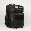 Backpack | Waterdicht | Rugzak | Rugtas | Dagrugzak | Wandelen | Hike Rugzak | Schooltas | 45 Liter | Black Camo -Reis Opberg Artikelen 1200x800 115