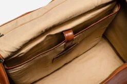 NEGOTIA Alpha - Leren Weekendtas - Leren Handbagage Reistas - Duffel Bag - 100% Luxe Top-Grain Leer - Bruin -Reis Opberg Artikelen 1200x800 123
