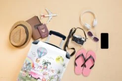 Koffer - Unicorn - Regenboog - Kinderen - 35x55x20 Cm - Handbagage - Trolley - Fotokoffer -Reis Opberg Artikelen 1200x800 27