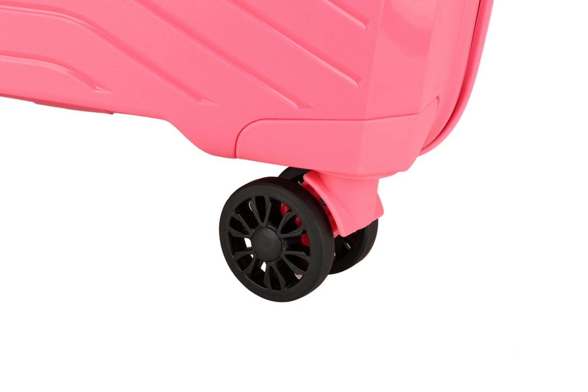 Decent CROSS-ONE PP Trolley 76 Cm - 94 Liter - TSA Slot - Pink 8 Decent CROSS-ONE PP Trolley 76 Cm - 94 Liter - TSA Slot - Pink - Afbeelding 6