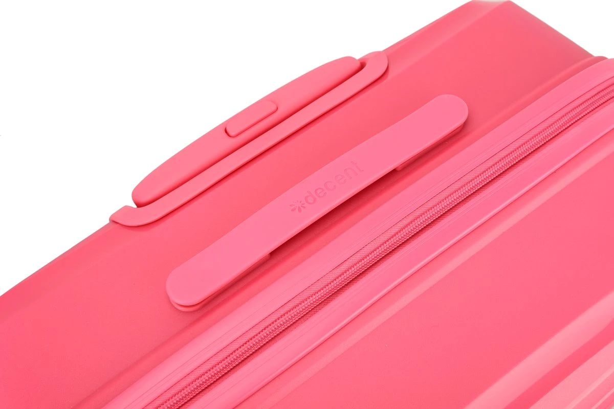 Decent CROSS-ONE PP Trolley 76 Cm - 94 Liter - TSA Slot - Pink 10 Decent CROSS-ONE PP Trolley 76 Cm - 94 Liter - TSA Slot - Pink - Afbeelding 8