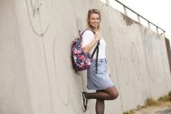 Enrico Benetti Andorra 46145 Laptoprugzak 14" - Roodrose Bloemenprint -Reis Opberg Artikelen 1200x800 76