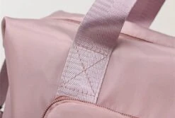 Merkloos Opvouwbare Handbagage Reistas – Opvouwbaar Tot 28 X 18 Cm – Wijnrood -Reis Opberg Artikelen 1200x813 28