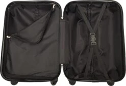 SB Travelbags Handbagage Koffer 55cm 4 Wielen Trolley - Donker Grijs -Reis Opberg Artikelen 1200x823 4