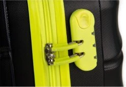 Decent Lumi Fix Handbagage Koffer - 55 Cm - Black/Lemon -Reis Opberg Artikelen 1200x828