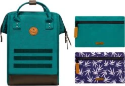 Cabaia Rugtas / Rugzak / Laptoptas / Schooltas - Adventurer Medium - 13 Inch - 23 Liter - Blauw -Reis Opberg Artikelen 1200x830