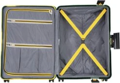 CarryOn Steward Kofferset - 2-delige TSA Trolleyset Met Kliksloten - Dubbele Wielen - Groen -Reis Opberg Artikelen 1200x831 3
