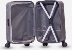 ©TROLLEYZ - Florence No.7 - Reiskoffer 78cm Met TSA Slot - Dubbele Wielen - 360° Spinners - 100% ABS - Reiskoffer In Cloudy Grey -Reis Opberg Artikelen 1200x837 1