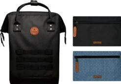 Cabaia Rugtas / Rugzak / Laptoptas / Schooltas - Adventurer Oxford - 13 Inch - 23 Liter - Zwart -Reis Opberg Artikelen 1200x840 1