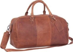 Chesterfield Leren Reistas / Weekendtas William - 40 Liter - Cognac -Reis Opberg Artikelen 1200x843 2