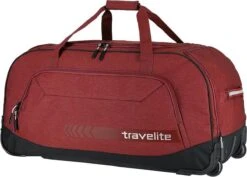 Travelite Kick Off Wheeled Duffle Red