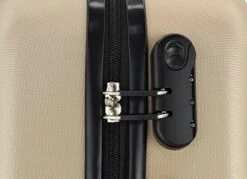 SB Travelbags Bagage Koffer 75cm 4 Wielen Trolley - Champagne -Reis Opberg Artikelen 1200x868