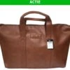 Reistas R&B | Lichtbruin | Vakantietas | Leren Tas | Schoudertas| Unisex -Reis Opberg Artikelen 1200x870 1