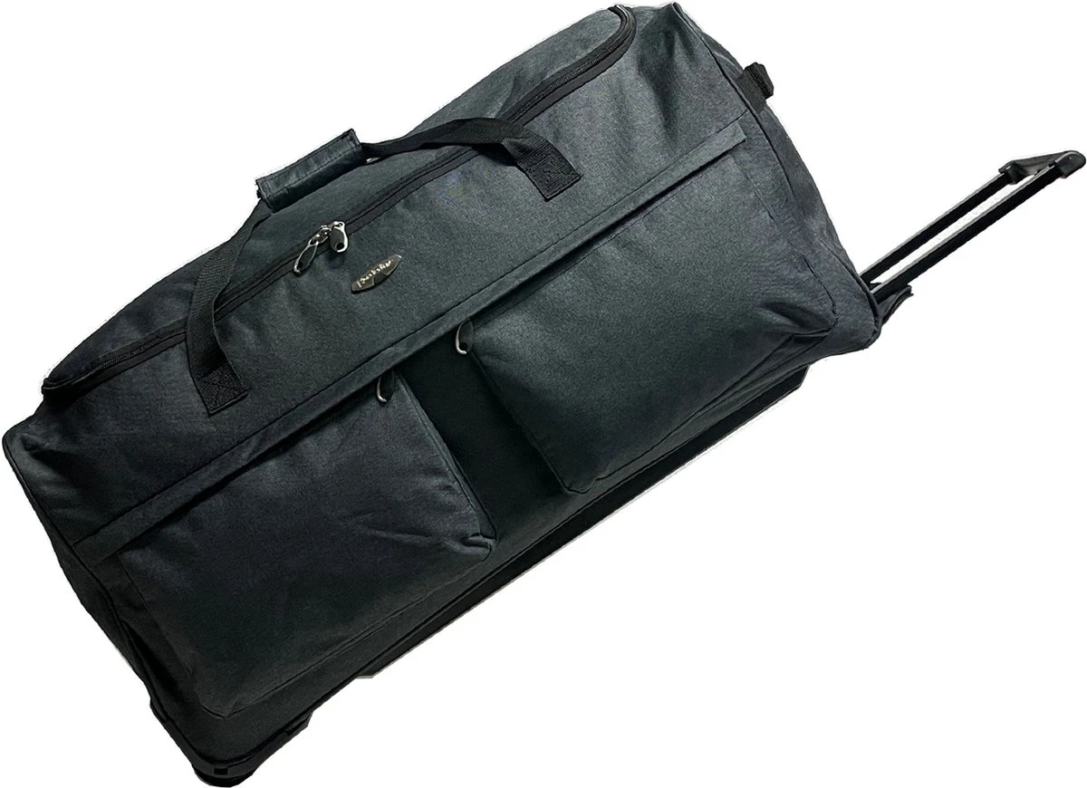 Castillo Oxford L - Grote Wieltas - 76 Cm - Donkergrijs 3 Castillo Oxford L - Grote Wieltas - 76 Cm - Donkergrijs