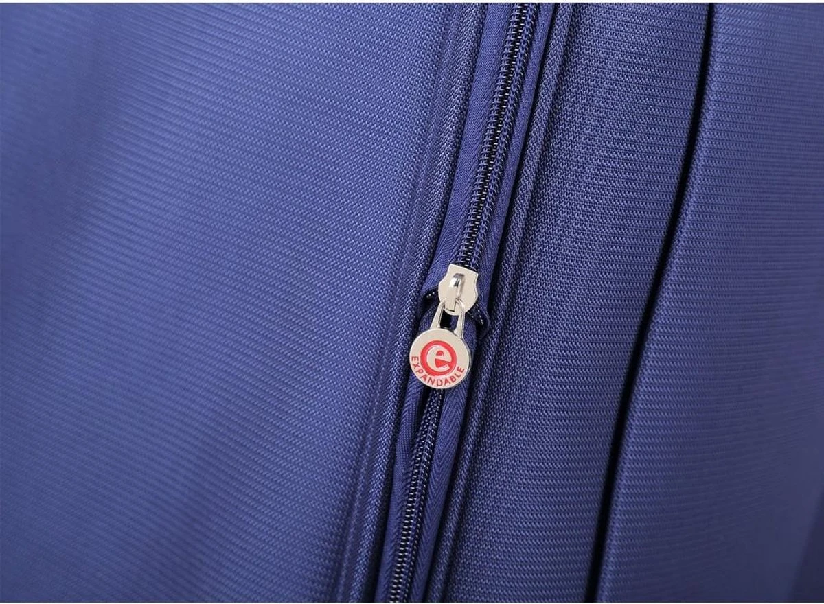 Decent D-Upright Handbagage Koffer - 55 Cm - TSA Slot - Donkerblauw 21 Decent D-Upright Handbagage Koffer - 55 Cm - TSA Slot - Donkerblauw - Afbeelding 19