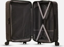 ©TROLLEYZ Florence No.7 - Reiskoffer 69 Cm - Night Black -Reis Opberg Artikelen 1200x888