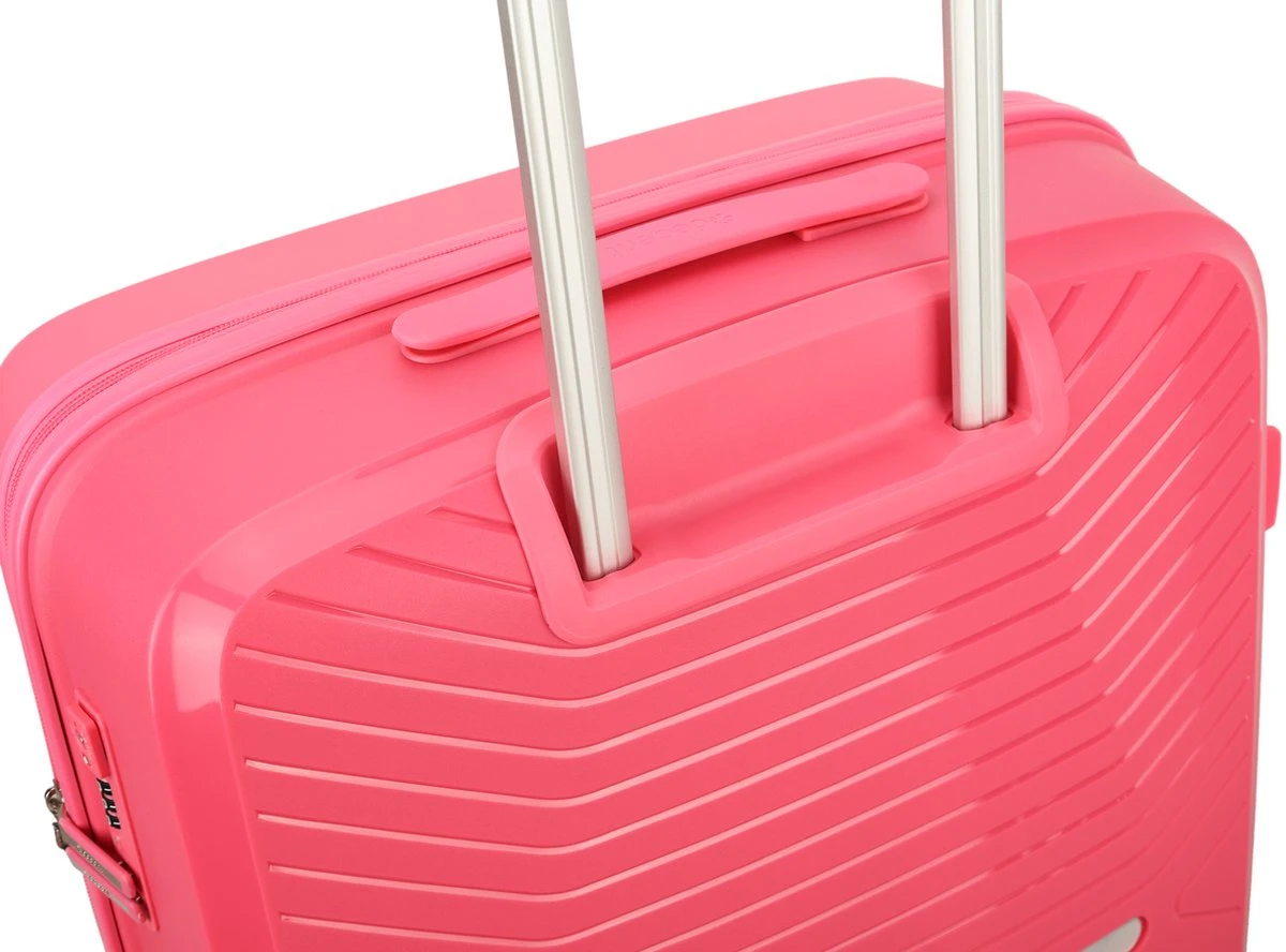 Decent CROSS-ONE PP Trolley 76 Cm - 94 Liter - TSA Slot - Pink 7 Decent CROSS-ONE PP Trolley 76 Cm - 94 Liter - TSA Slot - Pink - Afbeelding 5