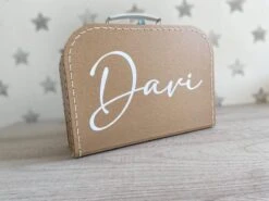 Kinder Koffertje | Naam Koffertje | Logeerkoffer | Kraamcadeau | Baby | Keuze Uit Diverse Kleuren