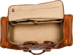 NEGOTIA Alpha - Leren Weekendtas - Leren Handbagage Reistas - Duffel Bag - 100% Luxe Top-Grain Leer - Bruin -Reis Opberg Artikelen 1200x913 6