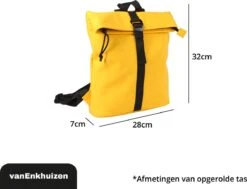 VanEnkhuizen Rolltop Rugzak 9 Liter - Waterafstotend En Thermo Materiaal - Geel 15 VanEnkhuizen Rolltop Rugzak 9 Liter - Waterafstotend En Thermo Materiaal - Geel -Reis Opberg Artikelen 1200x919 1