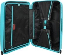 Decent CROSS-ONE PP Trolley 76 Cm - 94 Liter - TSA Slot - Lightblue -Reis Opberg Artikelen 1200x924 1